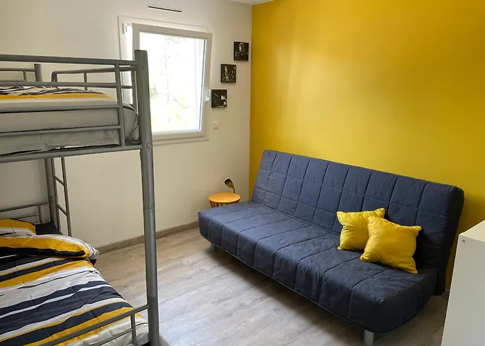 Climatisé Dune Et Jqà 12 Personnes Сasa de vacaciones