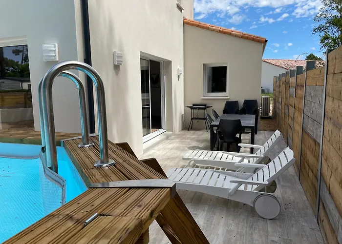 Climatisé Dune Et Jqà 12 Personnes Сasa de vacaciones Saint-Jean-de-Monts